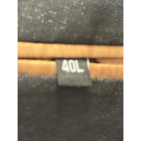 Vinci Vest‎ & Sport Coat Blazer Mens 40L RN 114572 Metallic Black - Picture 6 of 7